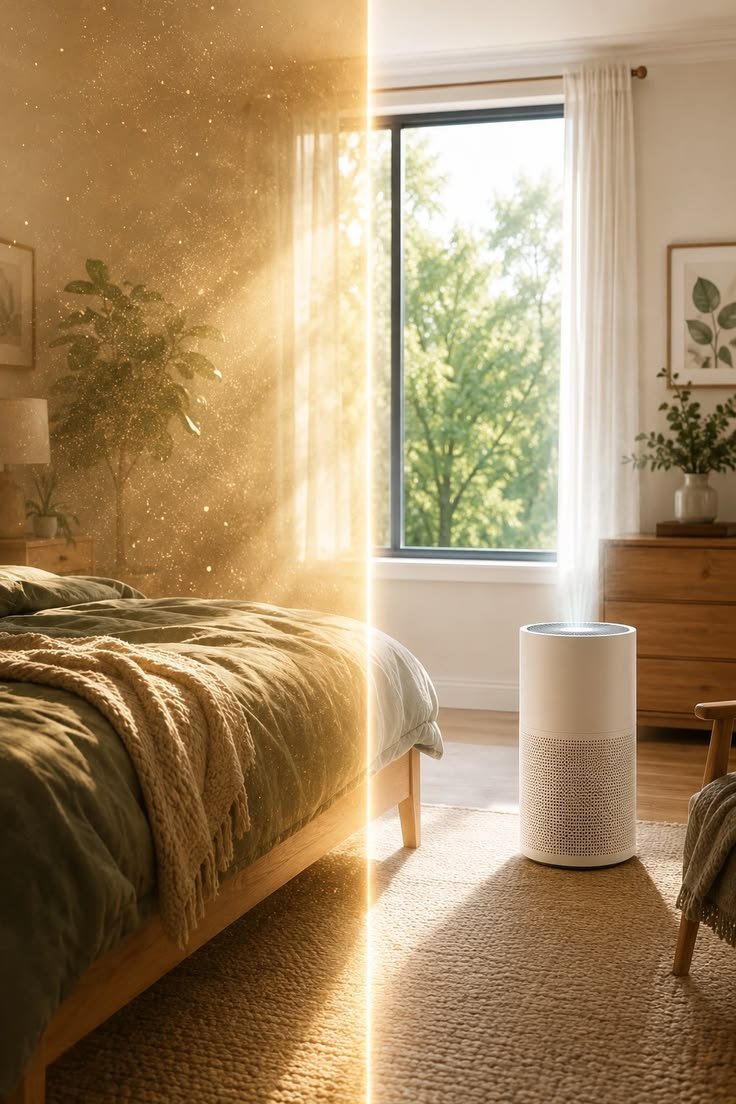 Bedroom air purification