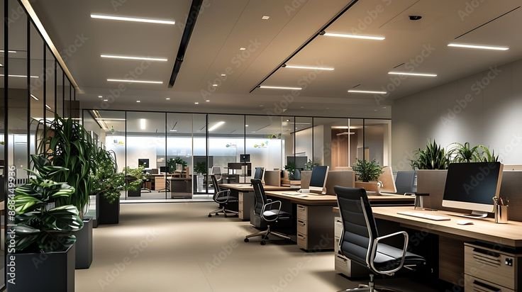Air purifier in office
